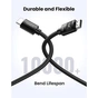 Кабель мультимедійний HDMI M to HDMI M 3.0m V2.0 4K Ugreen (40102) - зменшене зображення 2
