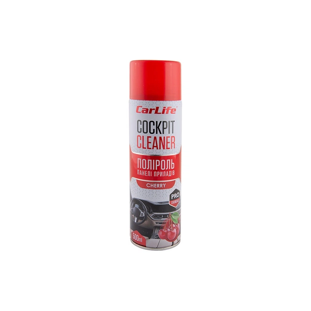 Автополироль CarLife Cockpit Cleaner Вишня 500мл (CF511) - изображение 1