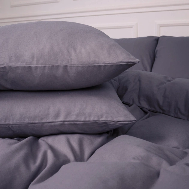 Постільна білизна MirSon 001 Ash grey Фланель 220х240 King Size (2200009648175) - picture 6