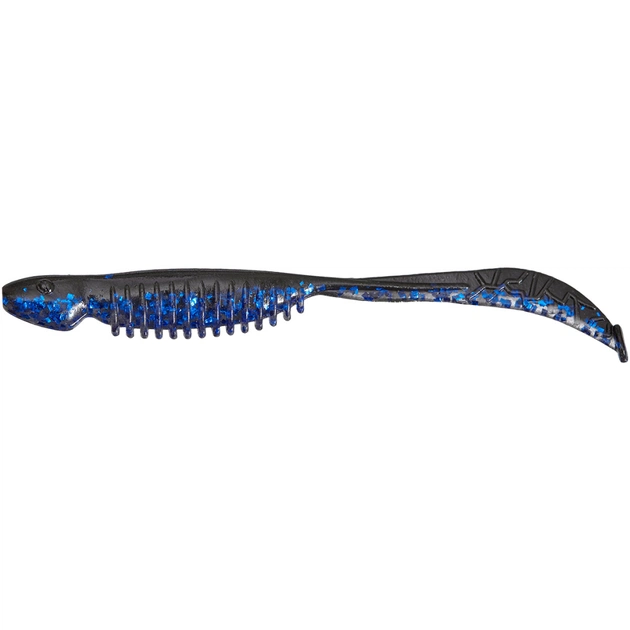 Силикон рыболовный Reins Curly Shad 3.5" B11 Blue Belly (11 шт/уп.) (1552.09.07) - изображение 1