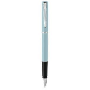 Ручка пір'яна Waterman ALLURE Pastel Blue CT  FP F + Картриджі Mini блістер (13 315b2) изображение 1