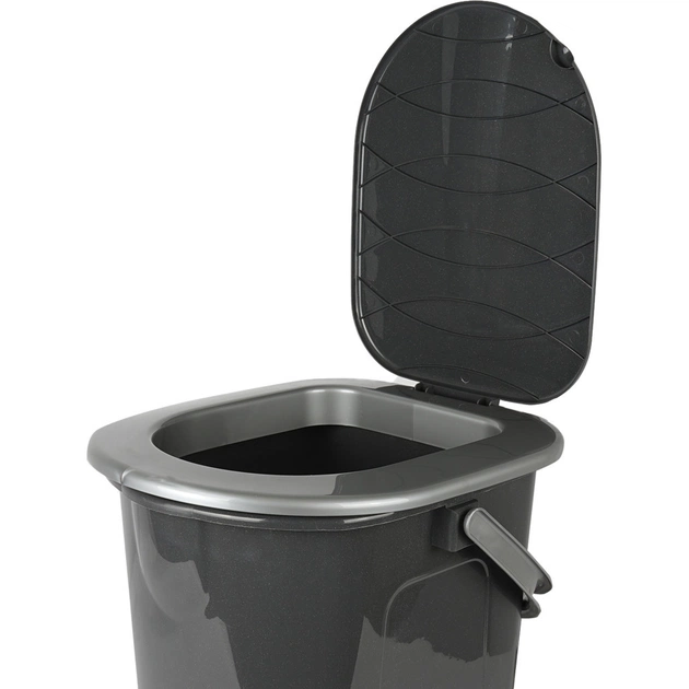 Відро-туалет Алеана Граніт/сірий 22 л (алн 171096/граніт/сіре) - picture 5