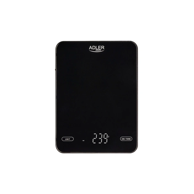Ваги кухонні Adler AD 3177 black - зображення 1