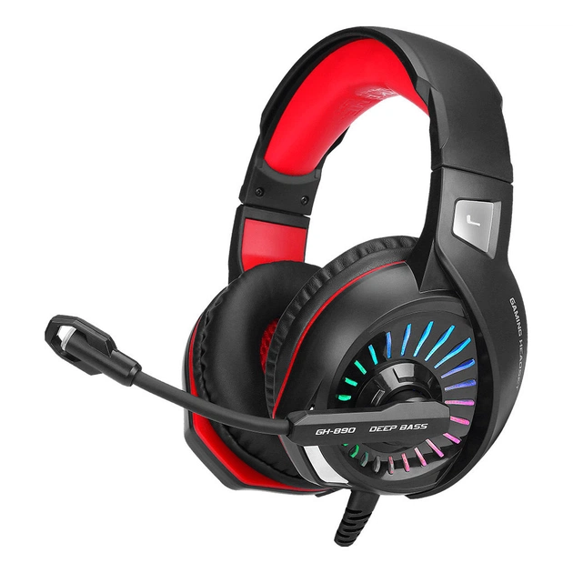 Навушники Xtrike ME GH-890 RGB Black (GH-890) - зображення 1