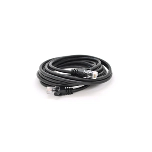 Патч-корд 15м, UTP, Cat.6, RJ45, CU, black Ritar (PCR-CU6/15BK) зображення 1