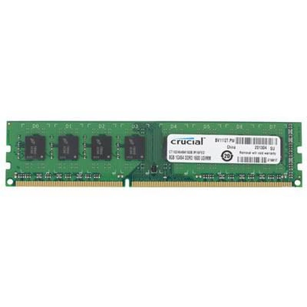 Модуль пам'яті для комп'ютера DDR3 8GB 1600 MHz Micron (CT102464BA160B) - изображение 1