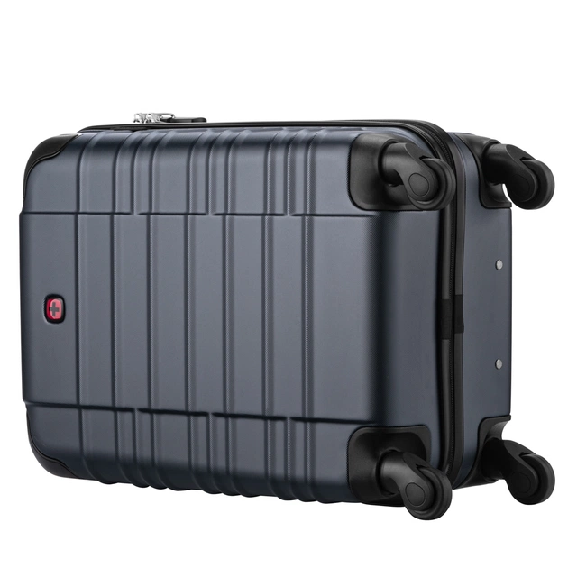 Валіза Wenger Amplar, мала, пластик, 4 колеса, синя (653144) - зображення 8