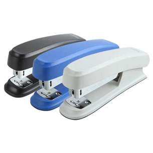 Степлер Comix пластиковий, 20 аркушів, скоби №24, 26, синій (STAP-COM-B2982-BL) зображення 1