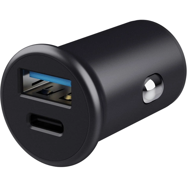 Зарядний пристрій Trust USB-C PD25W + USB QC12W 37W Black (25197_TRUST) - зображення 1