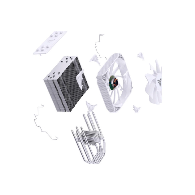 Кулер до процесора JONSBO PISA A4 White - picture 7