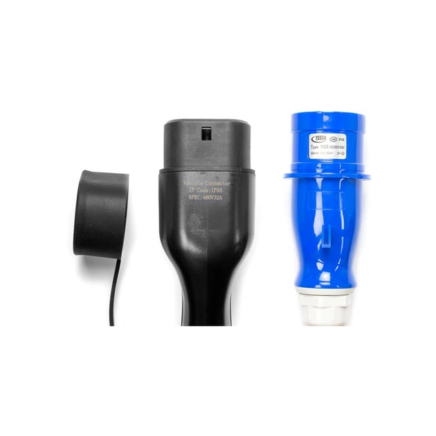 Зарядний пристрій для електромобіля HiSmart Type 2-CEE, 6-32A, 7.2кВт, 1 фазний, 5м (EV200047) - picture 2