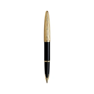 Ручка пір'яна Waterman CARENE Essential Black/Gold GT  FP F (11 204) зображення 1