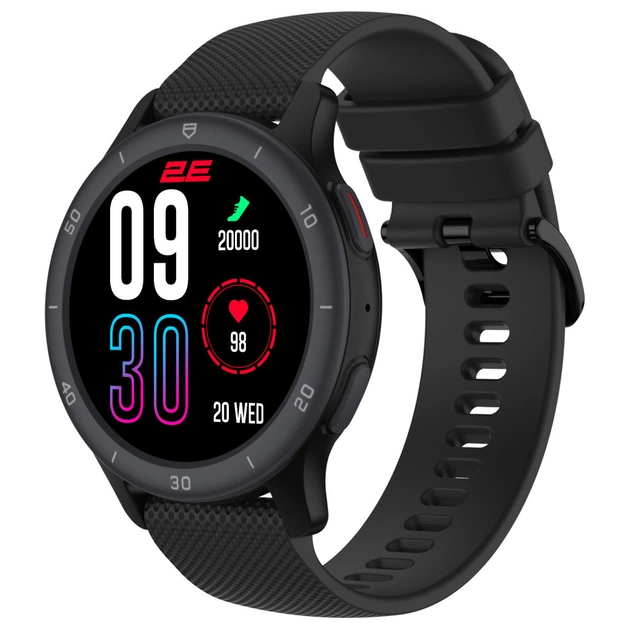 Смарт-годинник 2E Motion GT2 47mm Black (2E-CWW21BK) - зображення 1