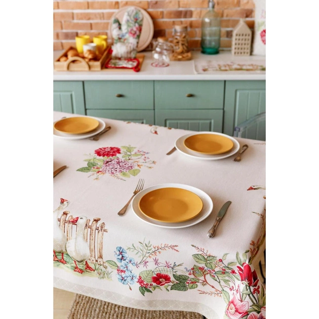 Скатертина Прованс гобеленова Гуси 135х300 см (034101) - picture 10