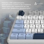 Клавиатура Ajazz AK870 V2 Flying Fish Switch USB UA White/Blue (AK870-V2-FF-BWB) - уменьшенное изображение 11