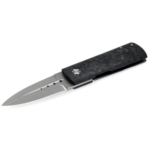 Ніж Maserin Daga, Elmax, fat carbon, чорний (372/N) зображення 1