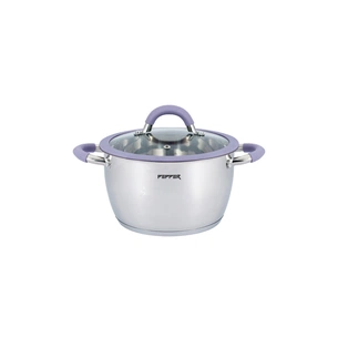 Каструля Pepper Purple Iris Silicone 20 см 3,2 л PR-1109-20 (107795) зображення 1