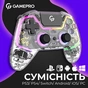 Геймпад GamePro GPS13T BT 5.3/USB/PC/iOS/Android/PS3/PS4 RGB Transparent (GPS13T) - уменьшенное изображение 3