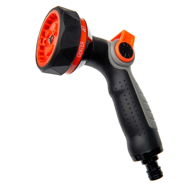 Пістолет для поливу SEQUOIA кількість режимів 9, пластик, цинк, вага 0.3 кг (SWPSN9P) - picture 1