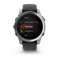 Смарт-годинник Garmin fenix E, 47mm, Stainless Steel/Black, GPS (010-03025-00) - зменшене зображення 2