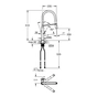 Змішувач Grohe VIAMO OHM PROFI SPRAY ХРОМ (30433000) - зменшене зображення 3