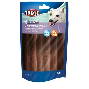 Ласощі для собак Trixie Denta Fun для чищення зубів з кроликом 70 г/6 шт (4011905313382) зображення 1