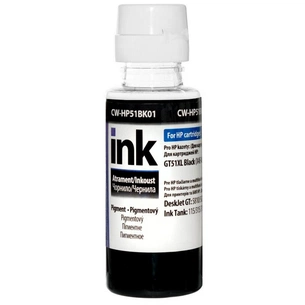 Чорнило ColorWay HP Ink Tank 115/315/415 100мл Black Pigm. (CW-HP51BK01) зображення 1