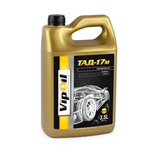 Трансмісійна олива VIPOIL ТАД-17м, 3,5л (0162862) зображення 1
