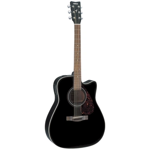 Гітара електроакустична Yamaha FX370C Black зображення 1