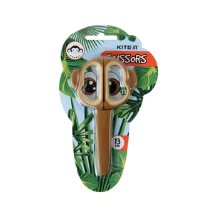 Ножиці Kite дитячі в футлярі Monkey, 13 см (K21-017-03) изображение 1