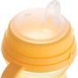 Поїльник-непроливайка Canpol babies з силіконовим носиком FirstCup 150 мл Жовта (56/614_yel) - зменшене зображення 3