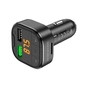 FM модулятор BOROFONE BC43 Flash 2 x USB Black (BC43B) - уменьшенное изображение 2