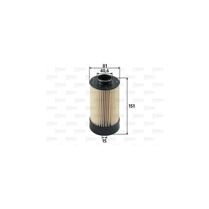 Фільтр паливний Valeo 587935 зображення 1