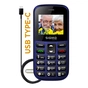 Мобільний телефон Sigma Comfort 50 EASY TYPE-C Blue (4827798585238) - зменшене зображення 2