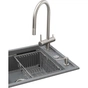 Мийка кухонна GRANADO Royal Estella grafito (+ подрібнювач Algar 1000 + змішувач Ferrol inox + дозатор Redondo inox + (ksg0309) - зменшене зображення 3