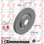 Гальмівний диск ZIMMERMANN 285.3519.20 - зменшене зображення 1