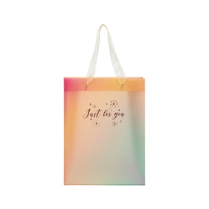 Подарунковий пакет Axent пластиковий Just for you-4, 25х19 см (8503-40-A) изображение 1