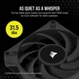 Кулер до корпусу Corsair AF120 Elite High-Performance Black (CO-9050140-WW) - зменшене зображення 4