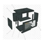 Шафа настінна GEAR 4U 19" 600x450x280 мм, + полка 19", black (GWMSN-4U-600-450) - уменьшенное изображение 4