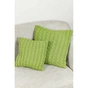 Наволочка Прованс декоративна в'язана Коси травяна 45х45 (028637) - зменшене зображення 5