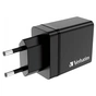 Зарядний пристрій Verbatim USB 30W PD3.0 4-ports black (49700) - зменшене зображення 2