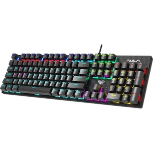 Клавіатура Aula S2022 Keycap KRGD Blue USB UA Black (6948391240527) зображення 1
