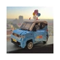 Конструктор LOZ mini Автомобіль MINI блакитний (1131) - зменшене зображення 3