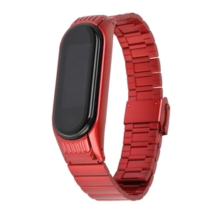 Ремінець до фітнес браслета Armorstandart Metal Band Link 603 для Xiaomi Mi Band 6/5 Red (ARM59068) зображення 1