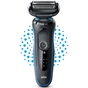Електробритва Braun Series 5 51-B1000s BLACK / BLUE - зменшене зображення 3