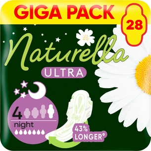 Гігієнічні прокладки Naturella Ultra Night (Розмір 4) 28 шт. (4015400624363/8006540399521) зображення 1
