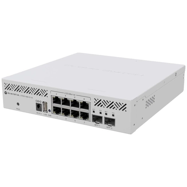 Комутатор мережевий Mikrotik CRS310-8G+2S+IN - зображення 1