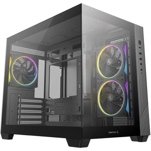 Корпус DeepCool CG330 3F Black (R-CG330-BKNGM3-G) без БЖ зображення 1