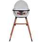Стілець для годування Kinderkraft 2 в 1 Finix Grey (5902533918515) - зменшене зображення 1