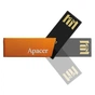 USB флеш накопичувач Apacer 16GB AH130 Orange RP USB 2.0 (AP16GAH130T-1) - зменшене зображення 3